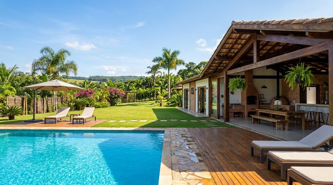 Como Ganhar Dinheiro Alugando sua Chácara, Edícula ou Rancho por Temporada (Guia Prático)